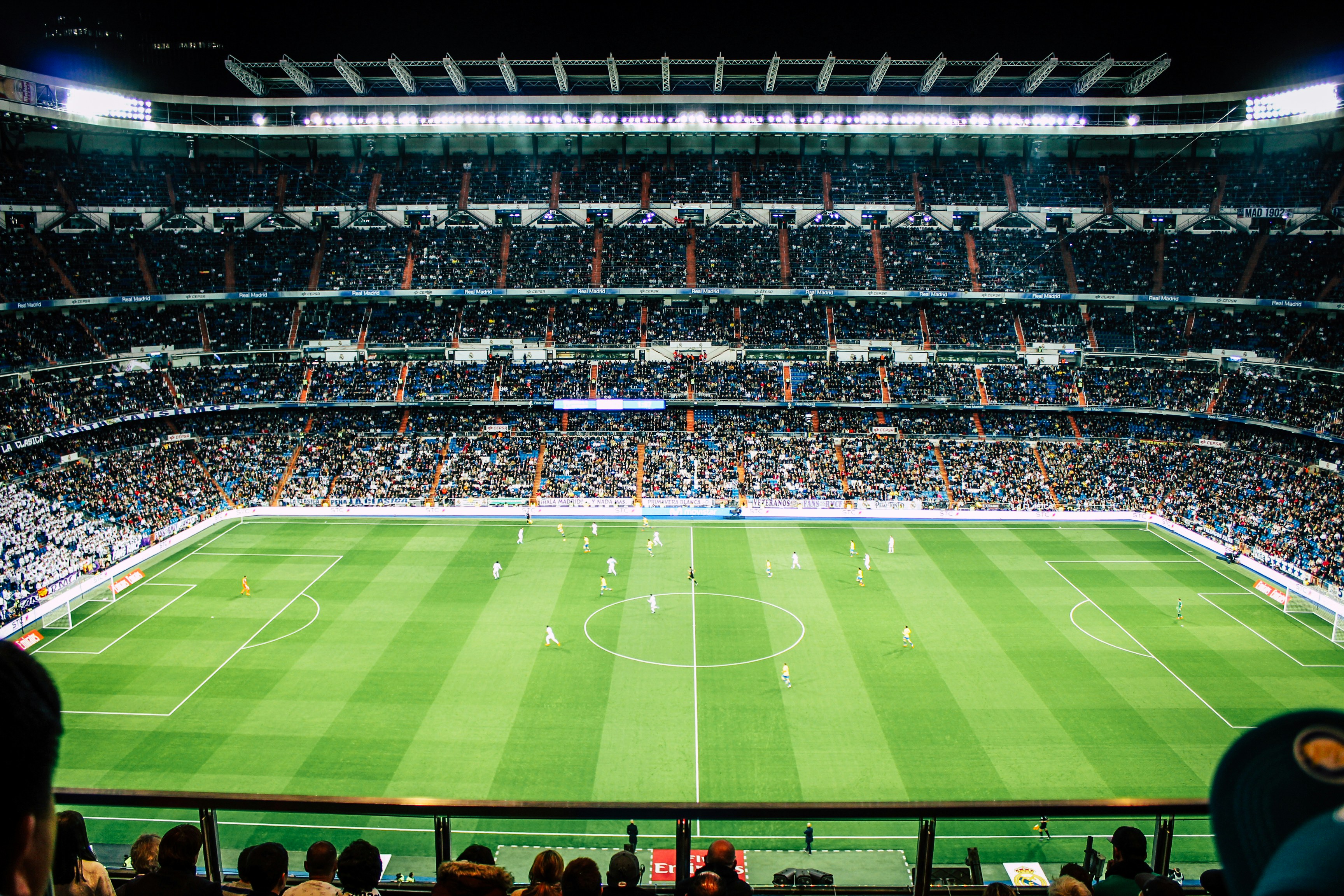 Stadium at night